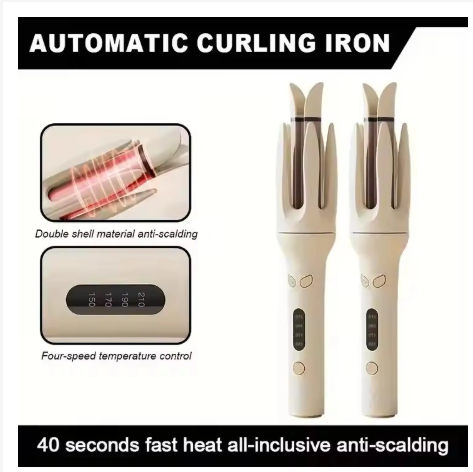 Automatic rotating curling iron