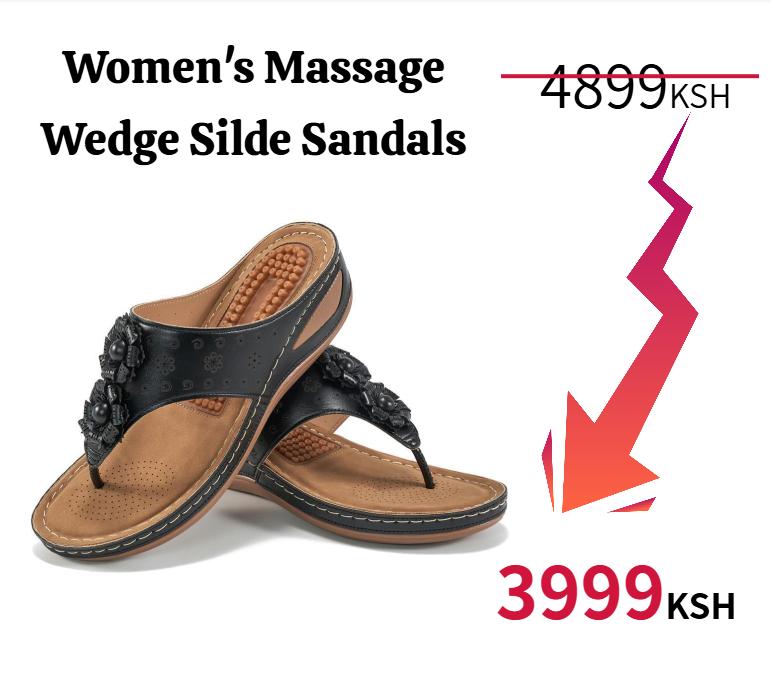 Women's Massage Wedge Silde Sandals