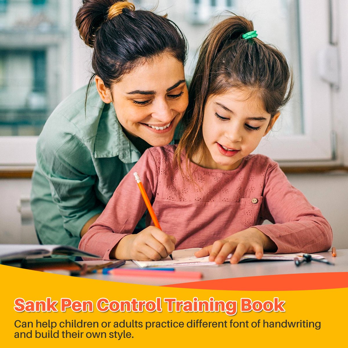 LCD Writing Board & Sank Pen Control Training Book