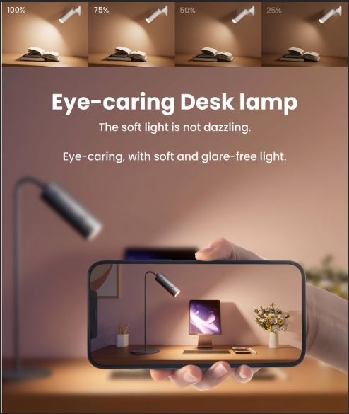 Magnetic Eye-Protection Desk Lamp
