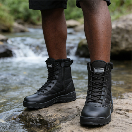 Men's High-Top Tactical Boots