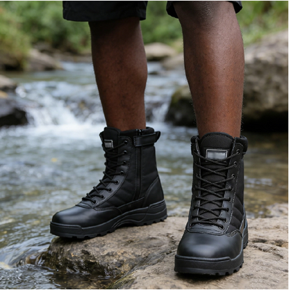 Men's High-Top Tactical Boots