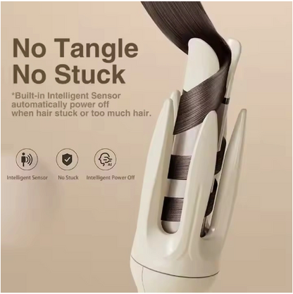 Automatic rotating curling iron
