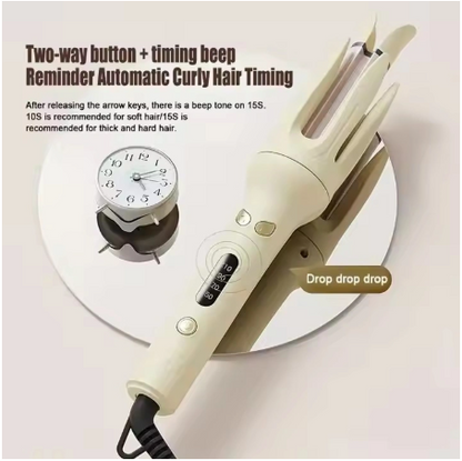 Automatic rotating curling iron