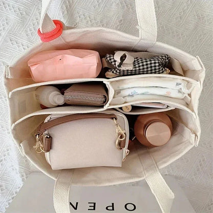 Utility Canvas Shoulder Bag Tote