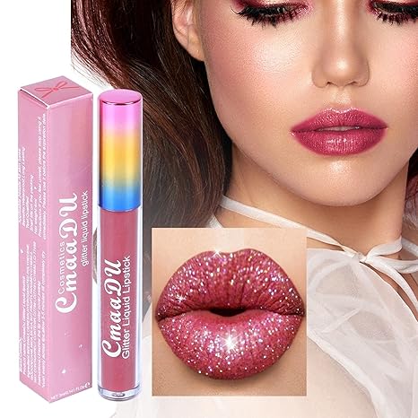 Glitter Lip Gloss【4 colors/Pack】