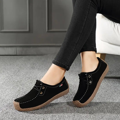 Women's Flat Lace-Up Casual Shoes