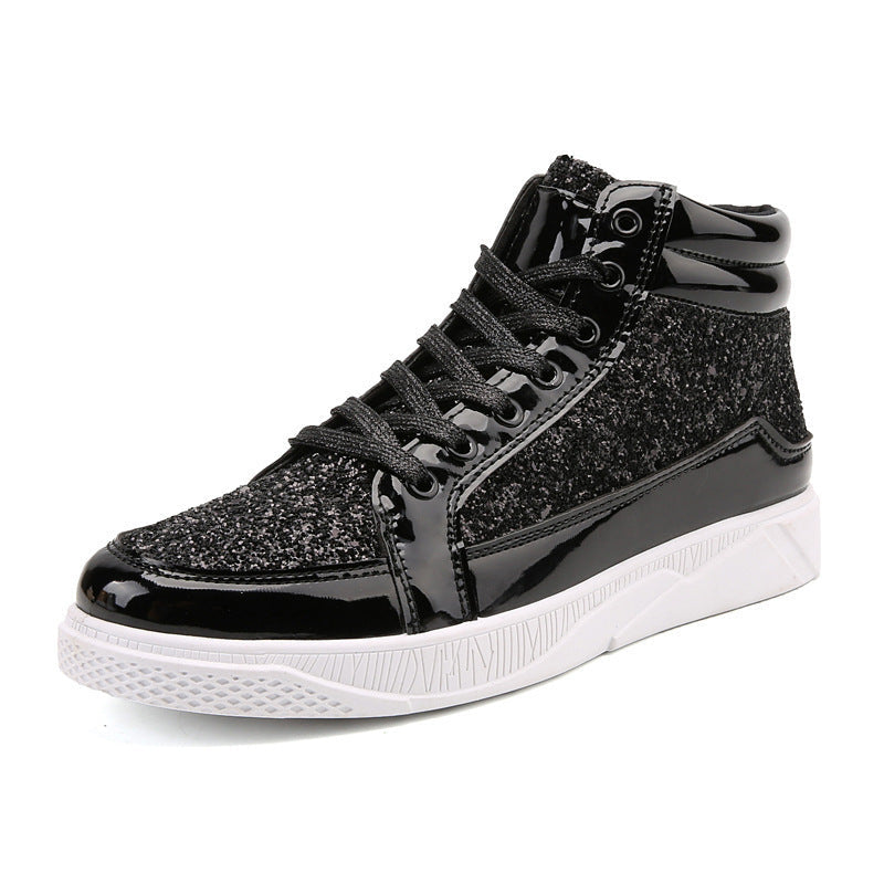Men's Glitter Sneakers Shoes