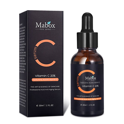 Mabox Vitamin C Serum;  Mabox 2.5% Retinol Moisturizer Face Cream