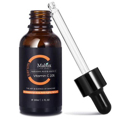 Mabox Vitamin C Serum;  Mabox 2.5% Retinol Moisturizer Face Cream