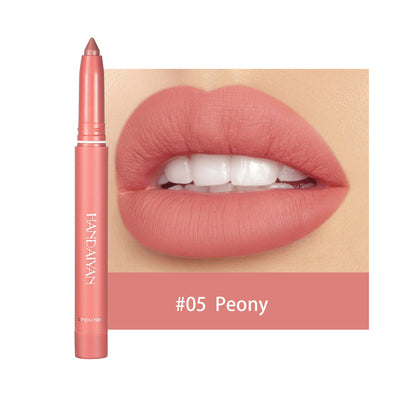 Rotating Sharpenable Matte Lipstick Pencils