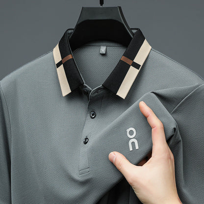 Men's Ice Silk Short Sleeve T-Shirt