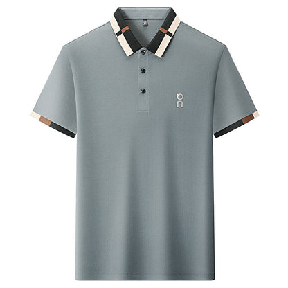 Men's Ice Silk Short Sleeve T-Shirt