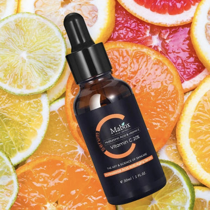 Mabox Vitamin C Serum;  Mabox 2.5% Retinol Moisturizer Face Cream