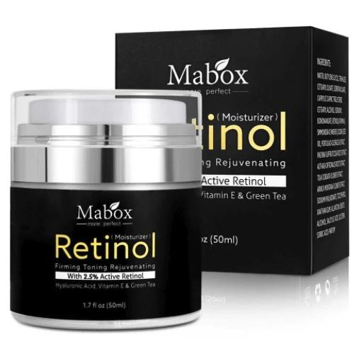 Mabox 2.5% Retinol Moisturizer Face Cream