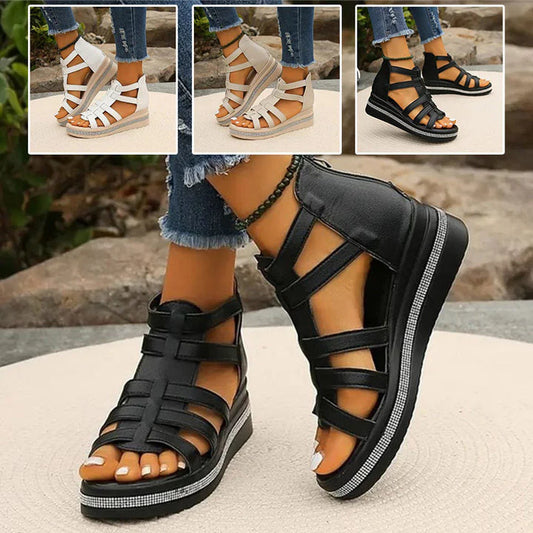 Thick Sole Roman Sandals